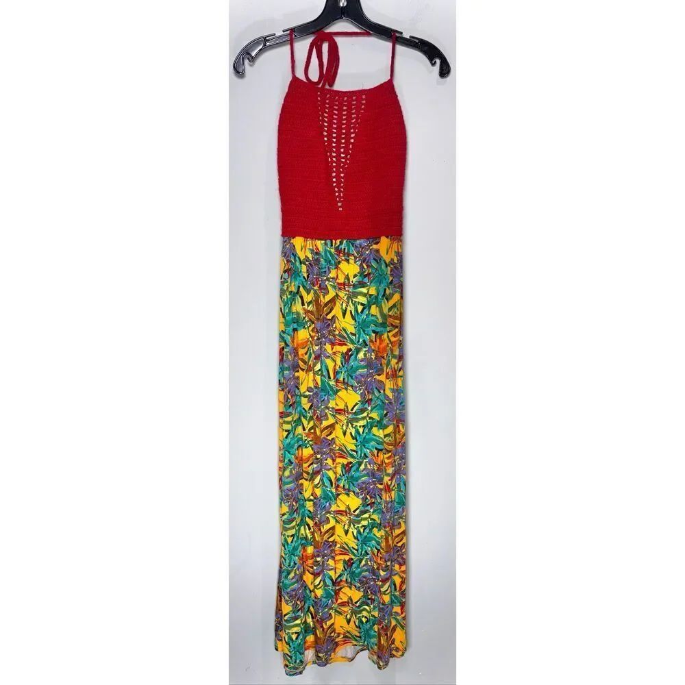 Mark by Avon Crochet All Day Maxi dress size XL